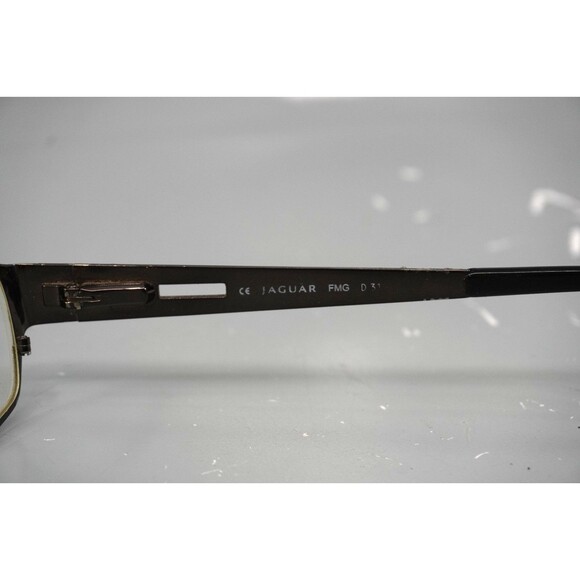 Jaguar Mod. 35017-420 Titanium Eyeglasses Frames Only Black Bronze 55-18-140 main image 2